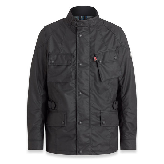 Belstaff Stealth Crosby Waxed Cotton Jacket - Black