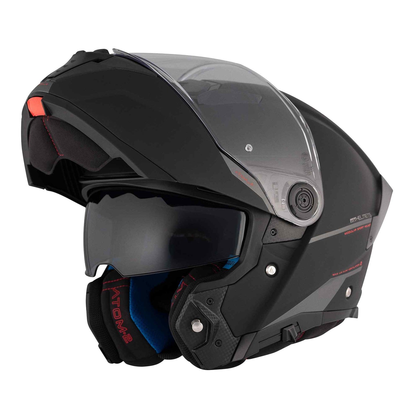 MT Atom 2 Solid Helmet Flip Up