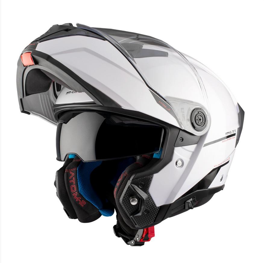 MT Atom 2 Solid Helmet Flip Up