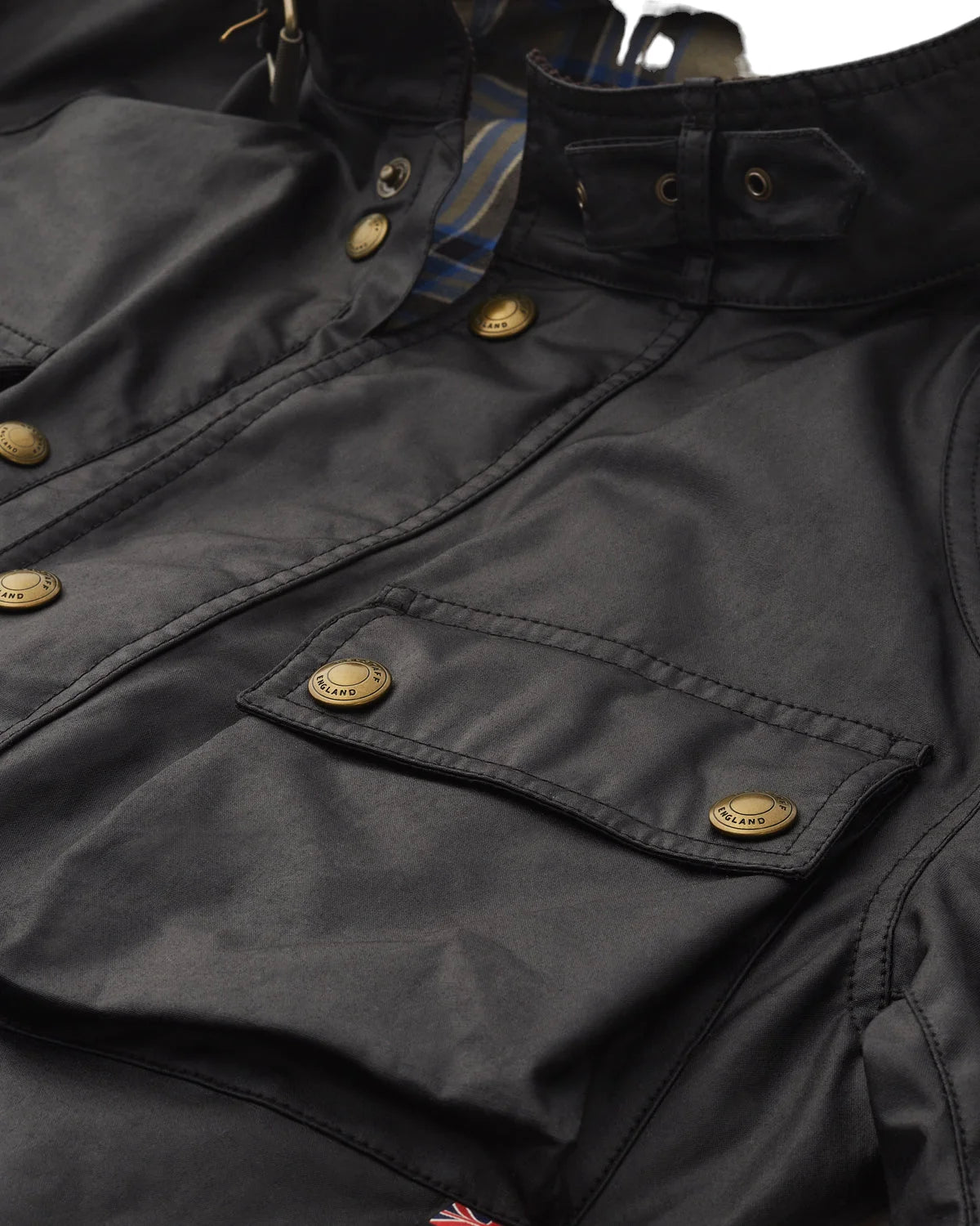 Belstaff Trialmaster Waxed Cotton Jacket - Black