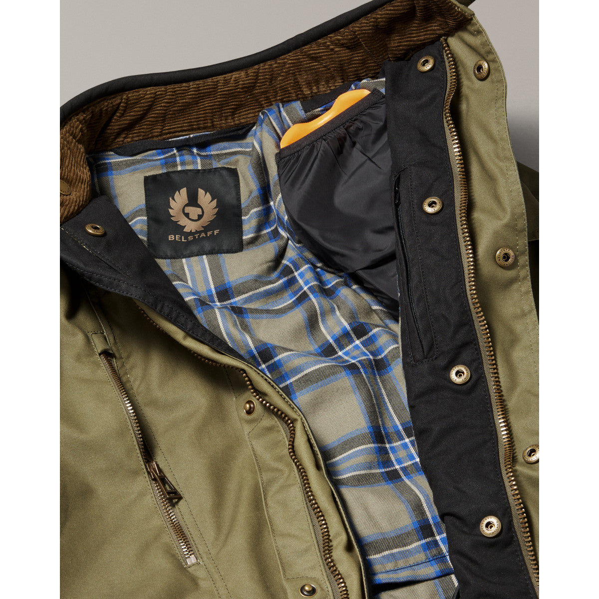 Belstaff Waymaster Motorcyle Waxed Cotton Jacket - Olive