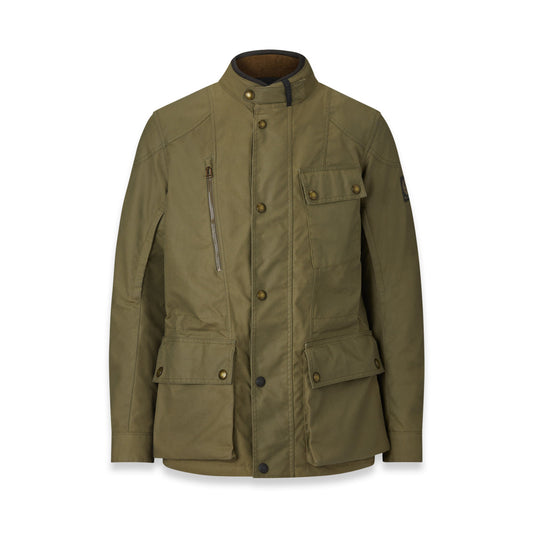 Belstaff Waymaster Motorcyle Waxed Cotton Jacket - Olive