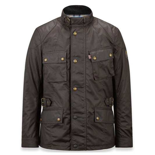 Belstaff Crosby Waxed Cotton Jacket - Mahogany