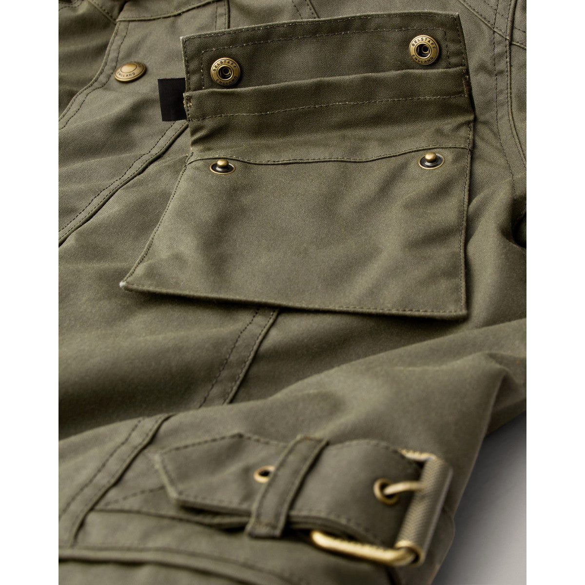 Belstaff Crosby Waxed Cotton Jacket - Forest Green