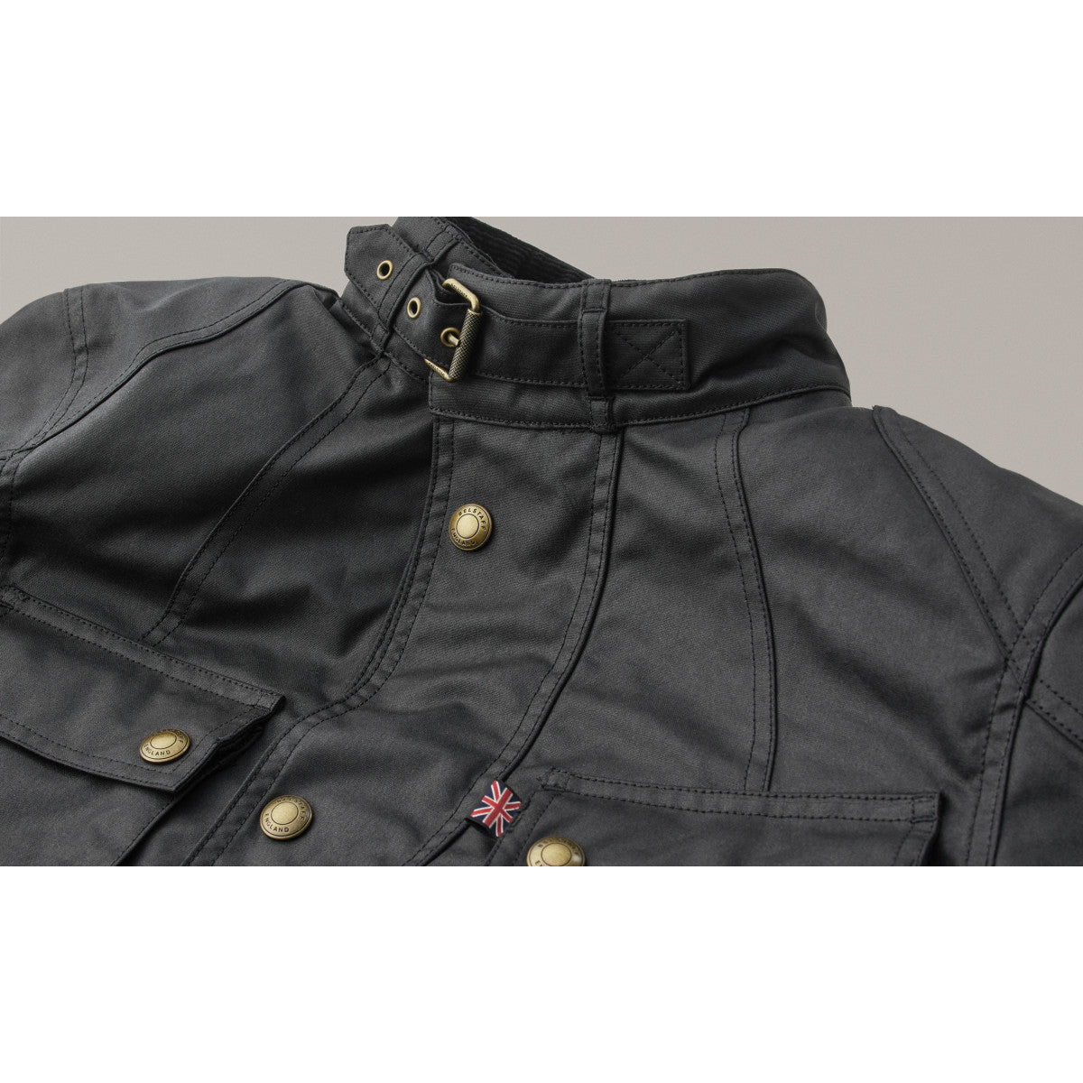 Belstaff Crosby Waxed Cotton Jacket - Black