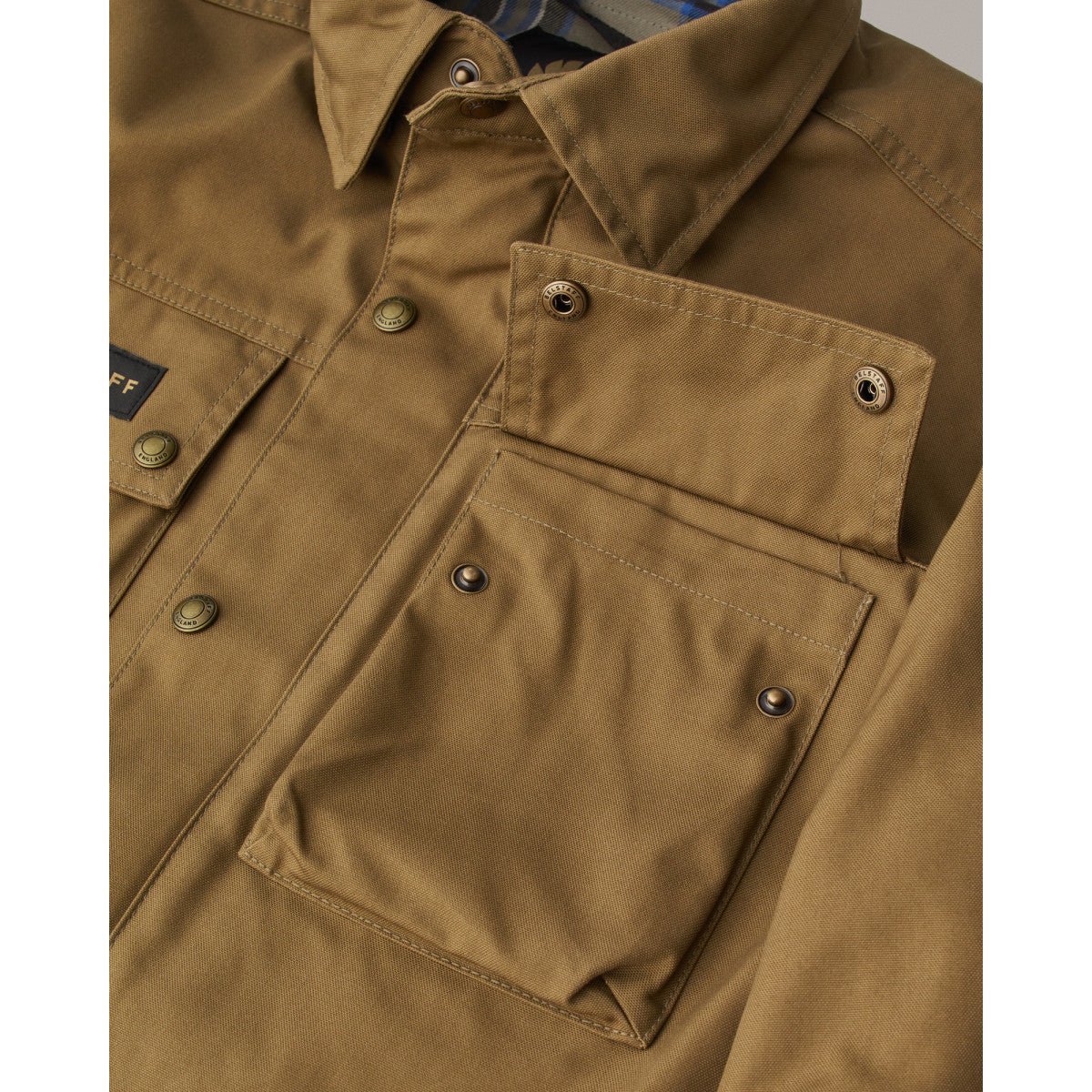 Belstaff Mansion Riding Shirt - Belstaff Olive