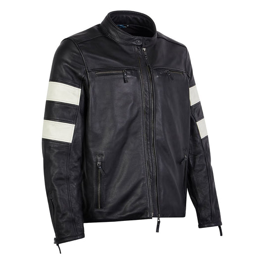 Spada Hanzo CE Leather Jacket Black/Ivory