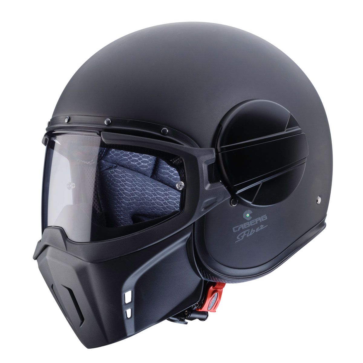 Caberg Jet Ghost X Matt Black Helmet