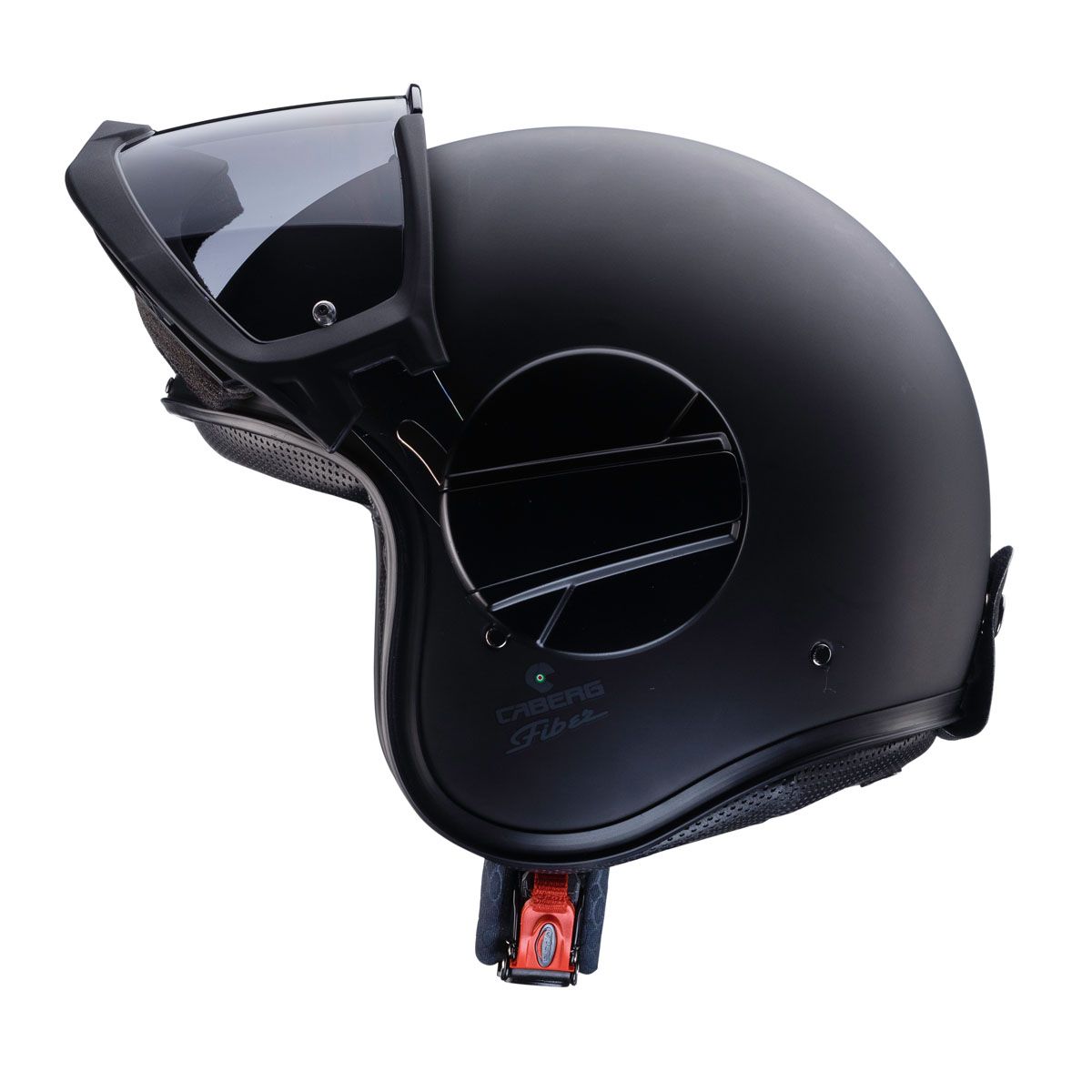 Caberg Jet Ghost X Matt Black Helmet