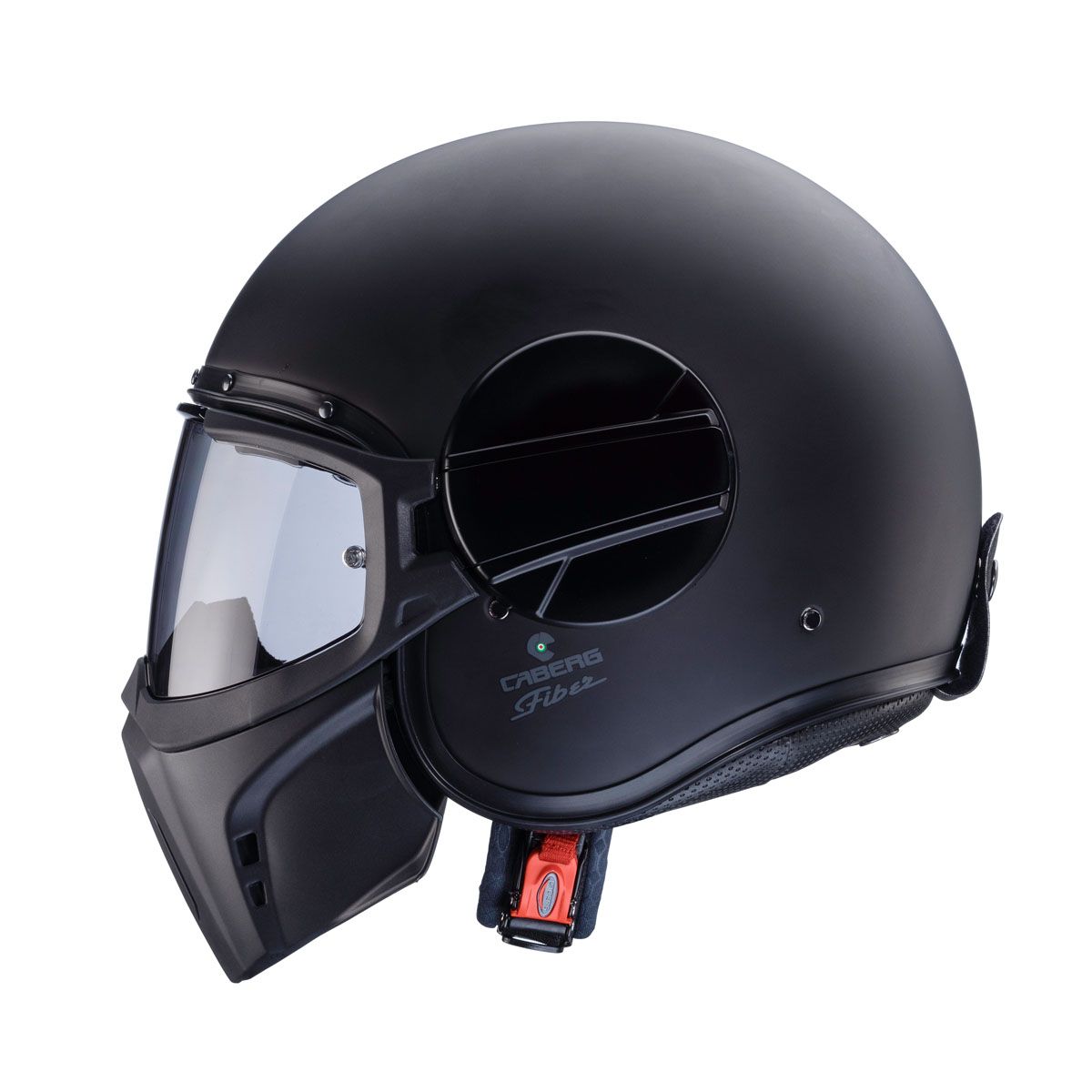 Caberg Jet Ghost X Matt Black Helmet