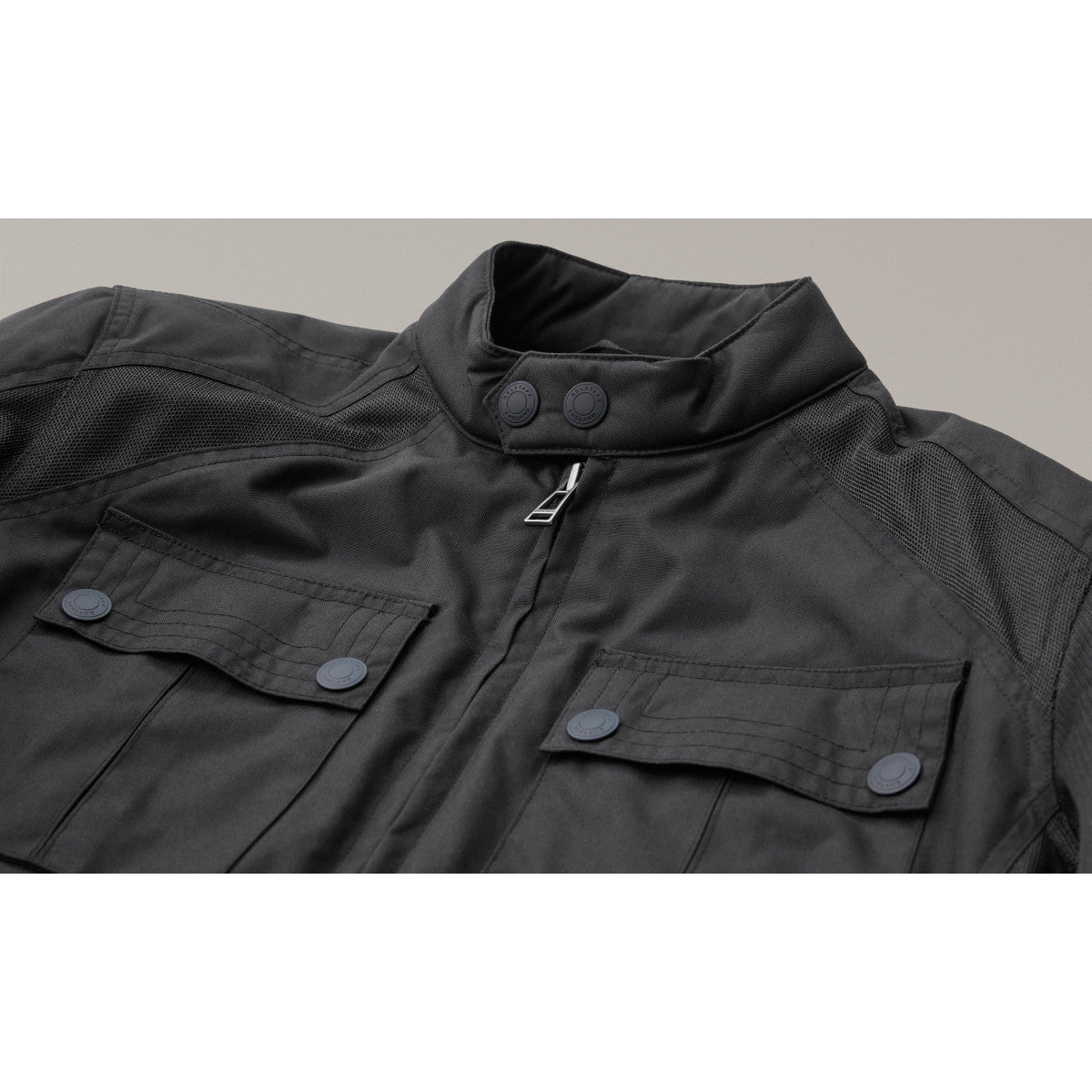 Belstaff Temple Techwax Motorcycle Jacket - Black