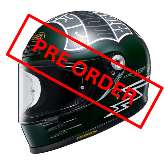 PREORDER - Shoei Glamster 06 Heiwa Motorcycles TC-4 Helmet