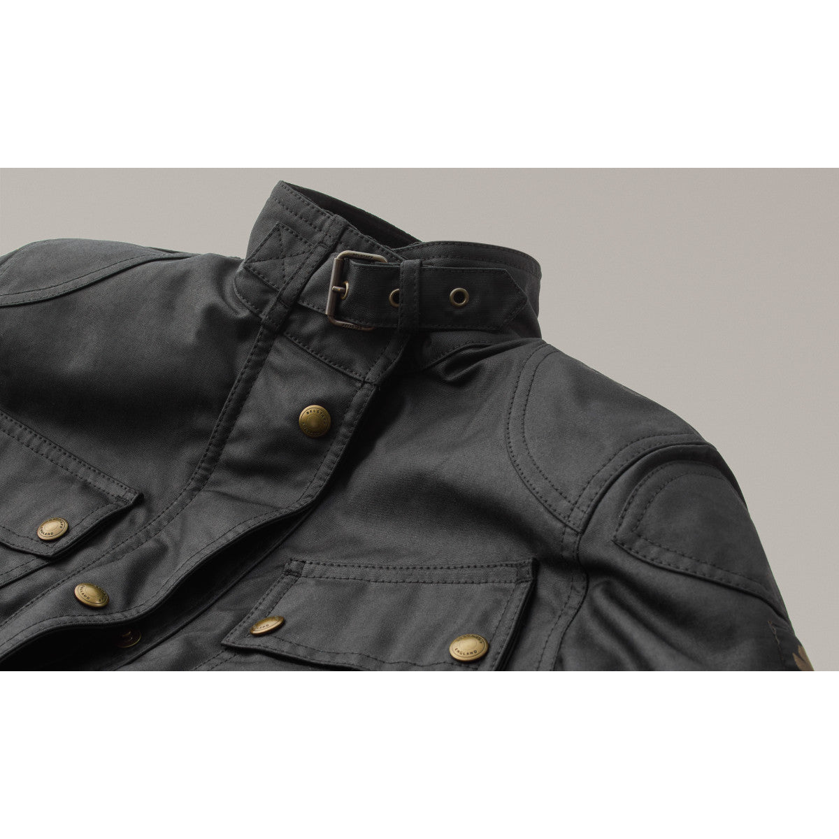 Belstaff Trialmaster Waxed Cotton Jacket Black - Women