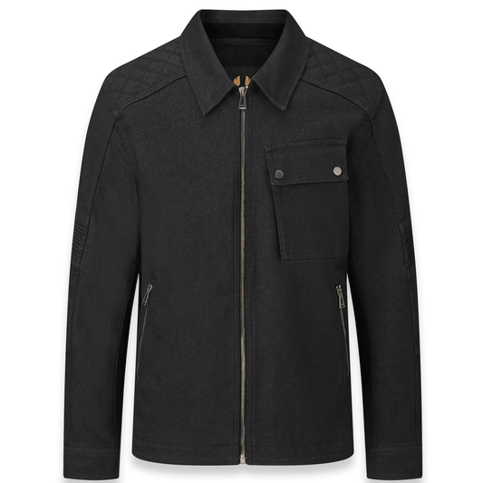 Belstaff Outrider Motorcycle Overshirt - Black