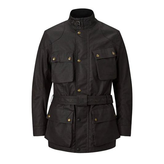 Belstaff Trialmaster Waxed Cotton Jacket - Black