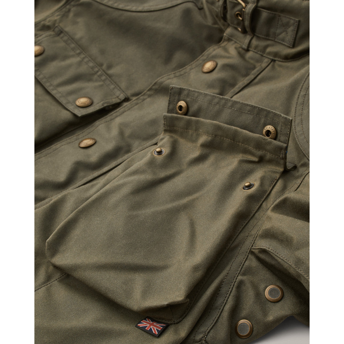 Belstaff Trialmaster Waxed Cotton Jacket Forest Green - Women