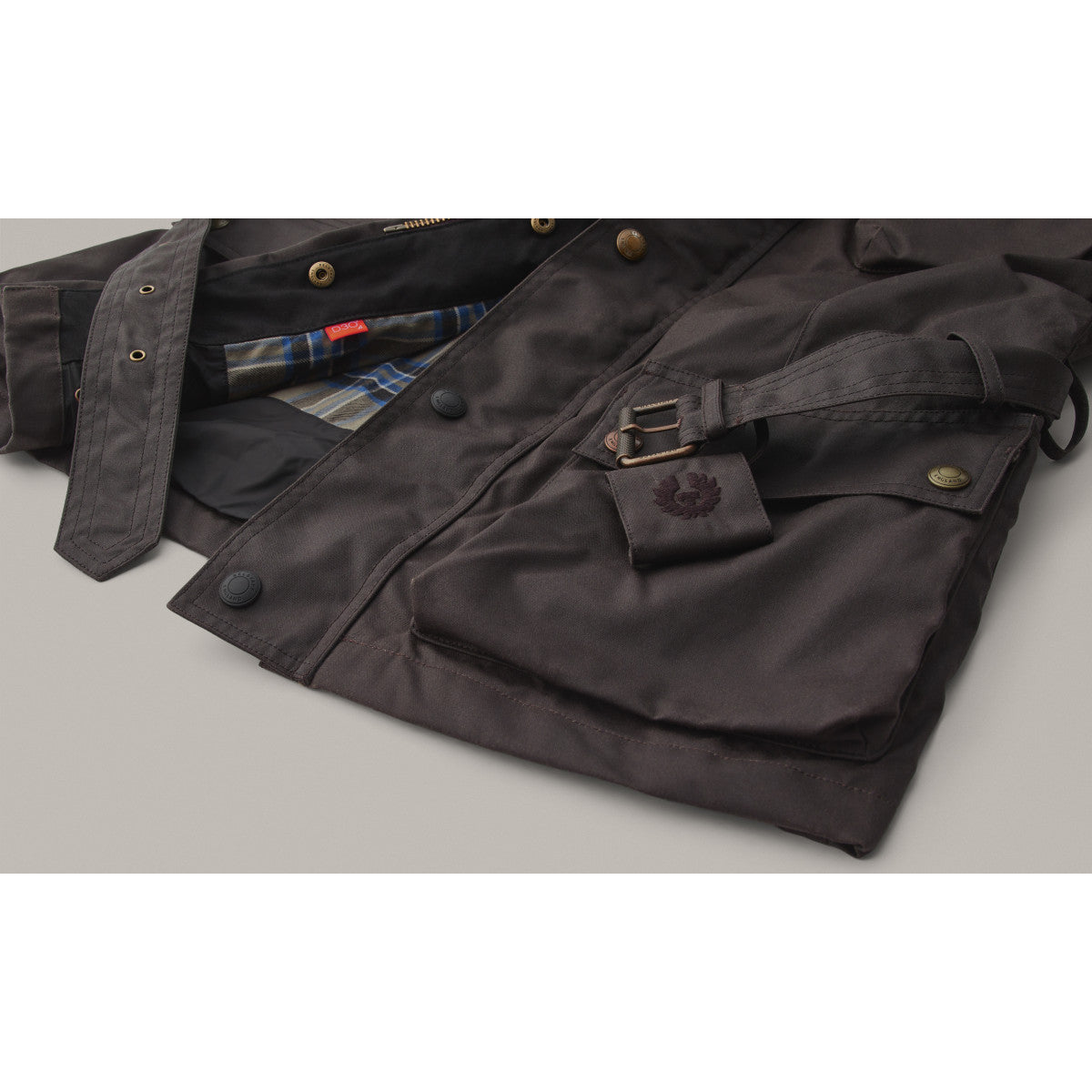 Belstaff Trialmaster Waxed Cotton Jacket - Mahogany