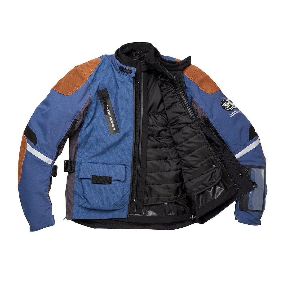 FUEL ASTRAIL JACKET NAVY GREY