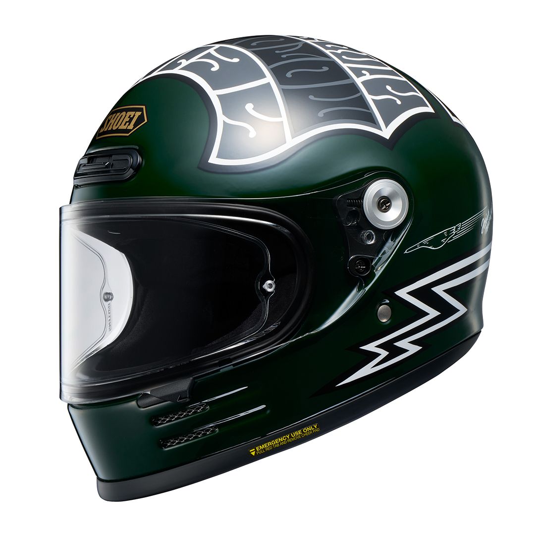 PREORDER - Shoei Glamster 06 Heiwa Motorcycles TC-4 Helmet – Two Wheel Cult