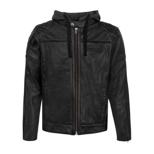 Spada Lambert CE Full-Grain Leather Jacket Black