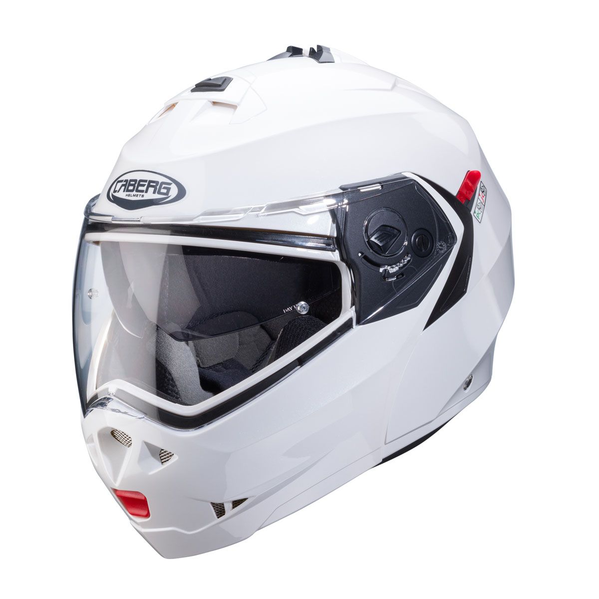 Caberg Duke X White Metal Helmet