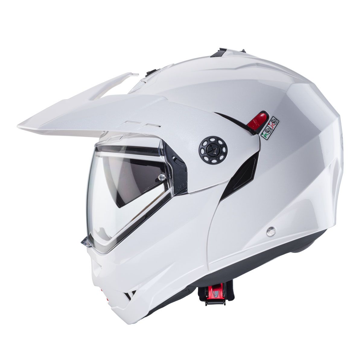 Caberg Tourmax X White Metal Helmet