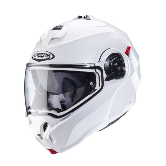 Caberg Duke Evo White Metal Helmet