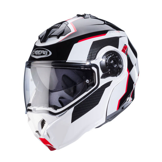 Caberg Duke Evo Move Black/White/Red Helmet