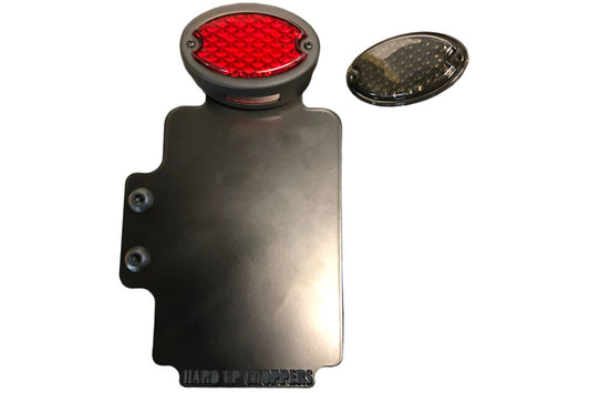 HUC Number Plate Holder with LED Tail and Brake Light